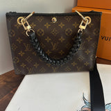 The Swan Crossbody - Vintage LV Monogram in Black