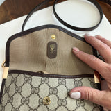 The Junco Crossbody - Small Vintage Gucci (GG) Sherry Line