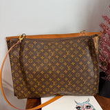 LOUIS VUITTON Monogram Garment Bag Insert with Leather Strap