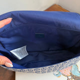 The Peacock Messenger - Gucci Canvas in Blue & Red
