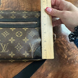 The Sparrow Crossbody Bag - Vintage LV Monogram in Black