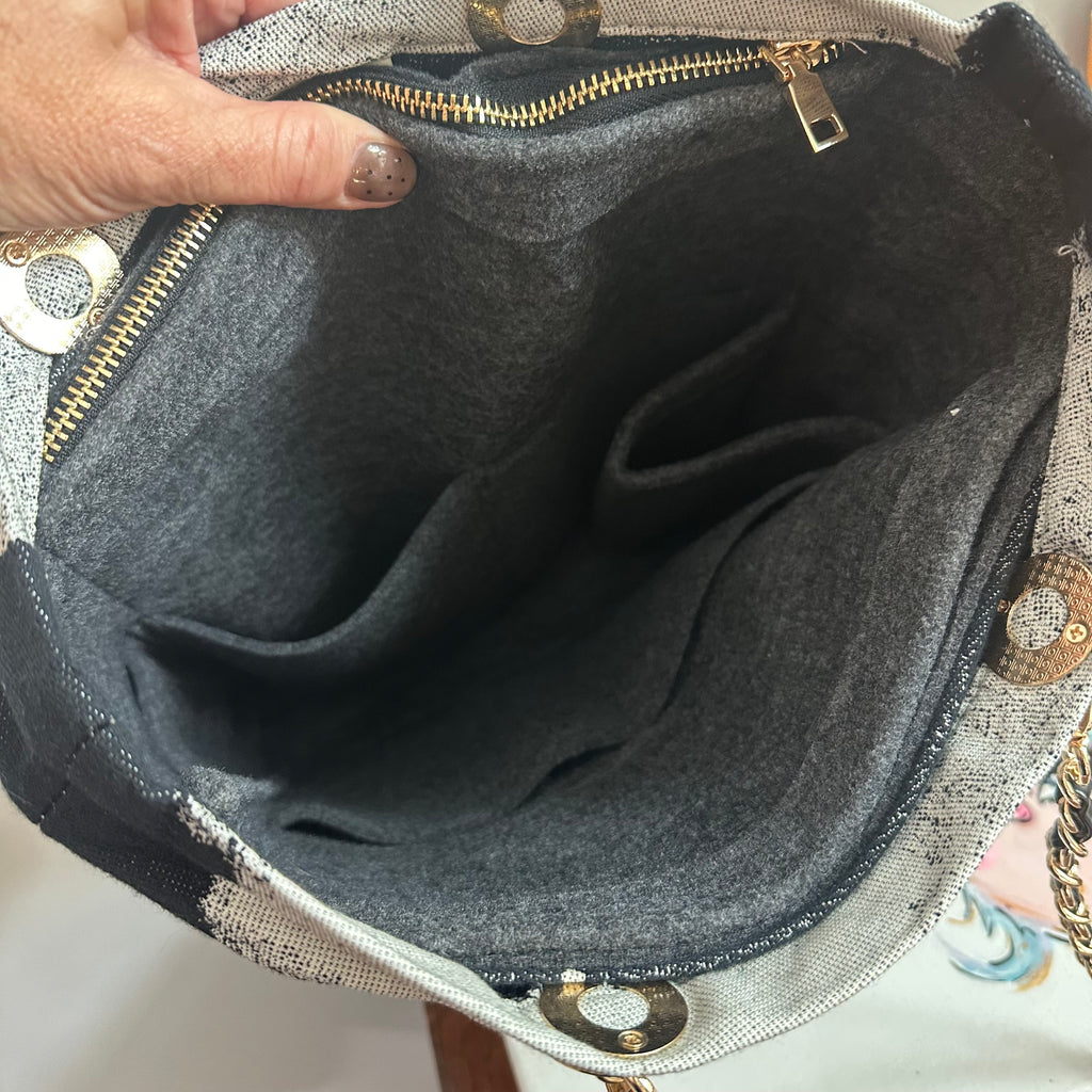 The Tote Bag - Dior Canvas with Paris/Statue of Liberty