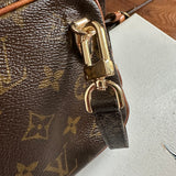 The Junco Crossbody - Vintage Monogram in Tan