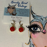 Rainbow of Colors - Tiny LV Charm Earrings