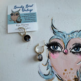 Small LV Charm Earrings