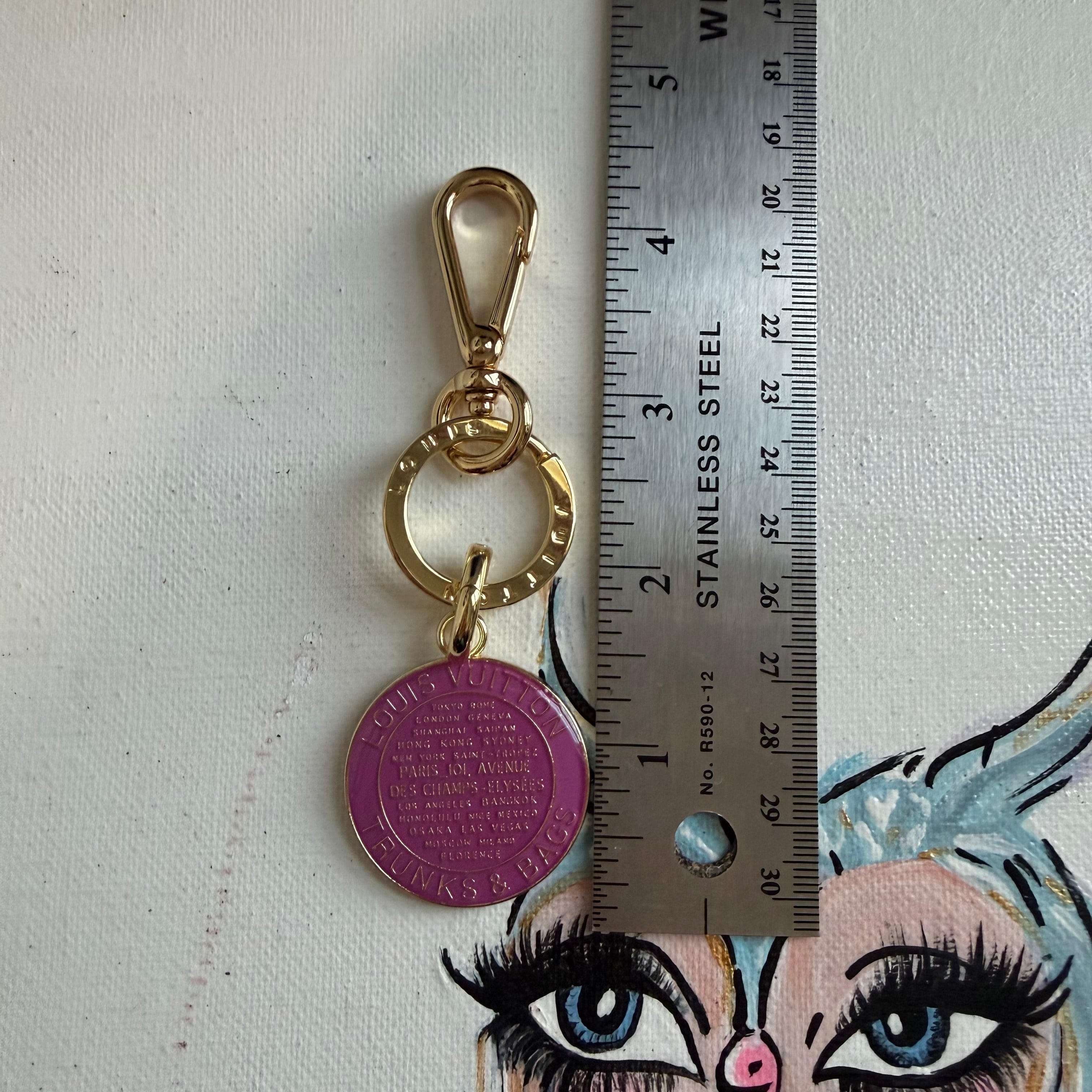 Upcycled LV Trunks & Bags Charm Set