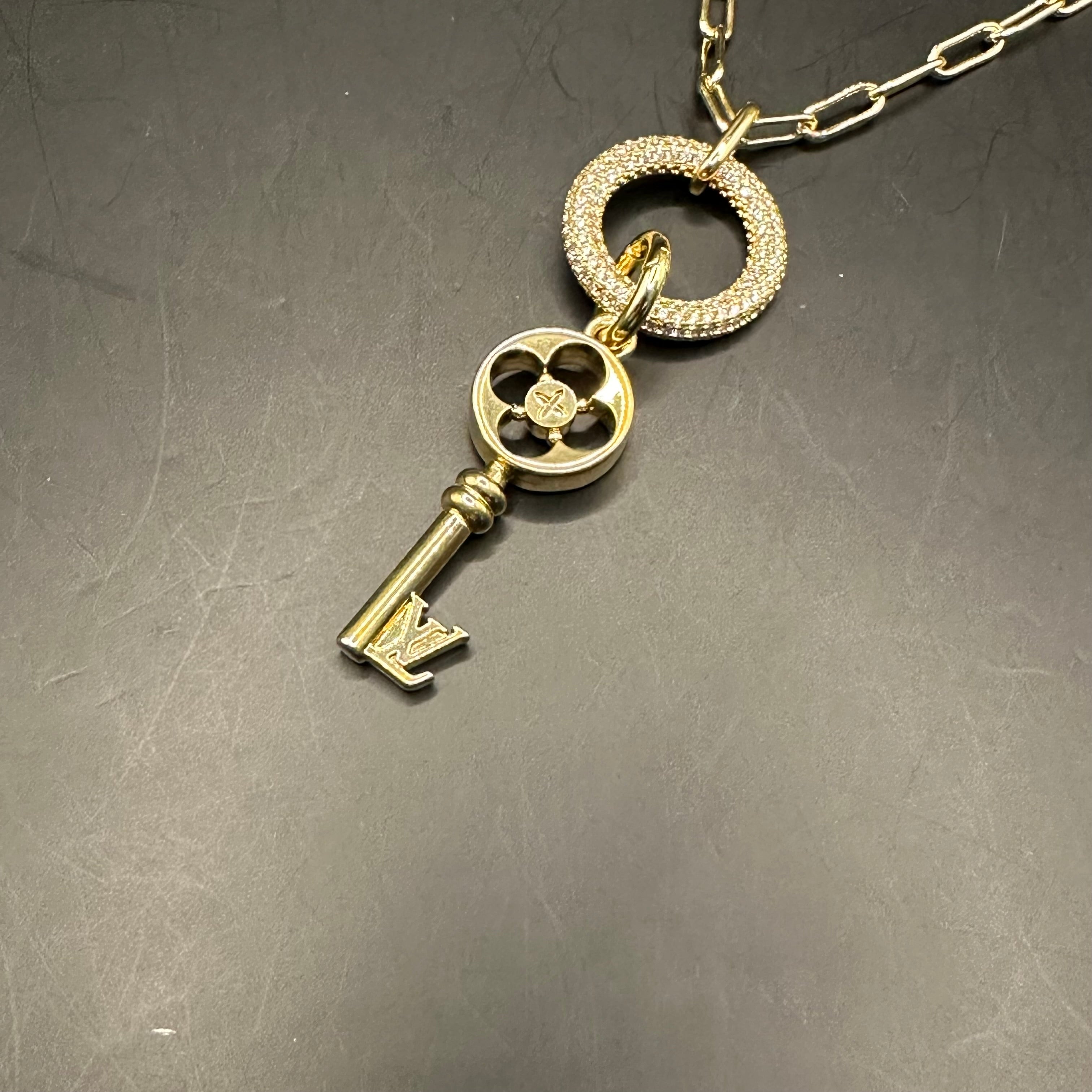 Upcycled Louis Vuitton Necklace