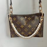The Cygnet Crossbody - Vintage LV Monogram in Chocolate