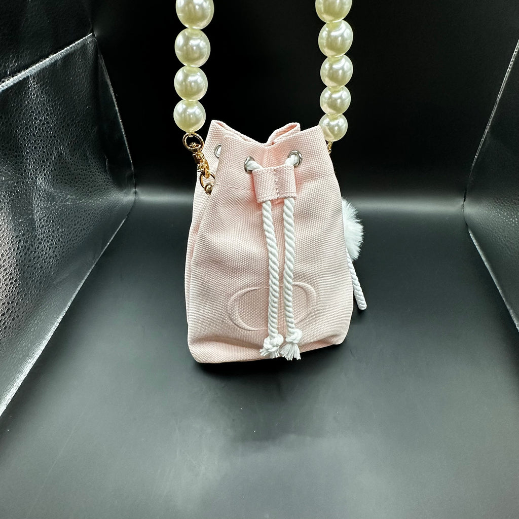 The Junco Pearl Handbag  - Pale Pink Dior