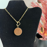 Repurposed Louis Vuitton Necklace