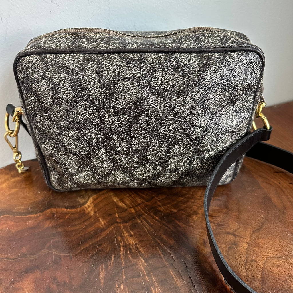 The Junco Crossbody - Vintage YSL in Giraffe Print