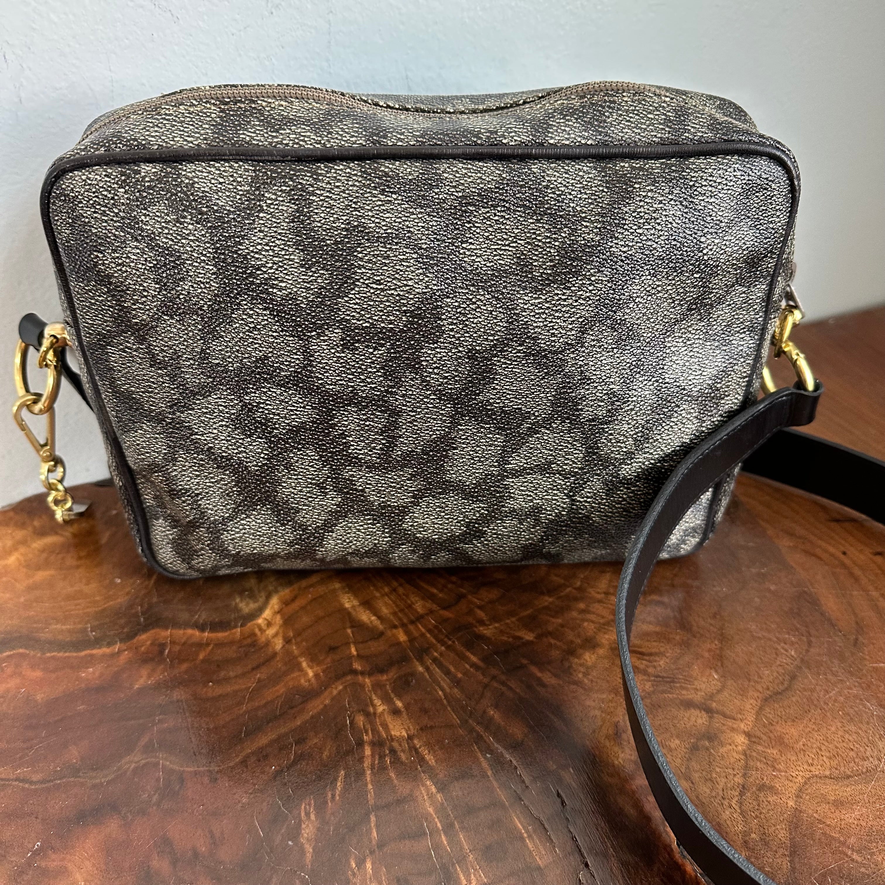 The Junco Crossbody - Vintage YSL in Giraffe Print