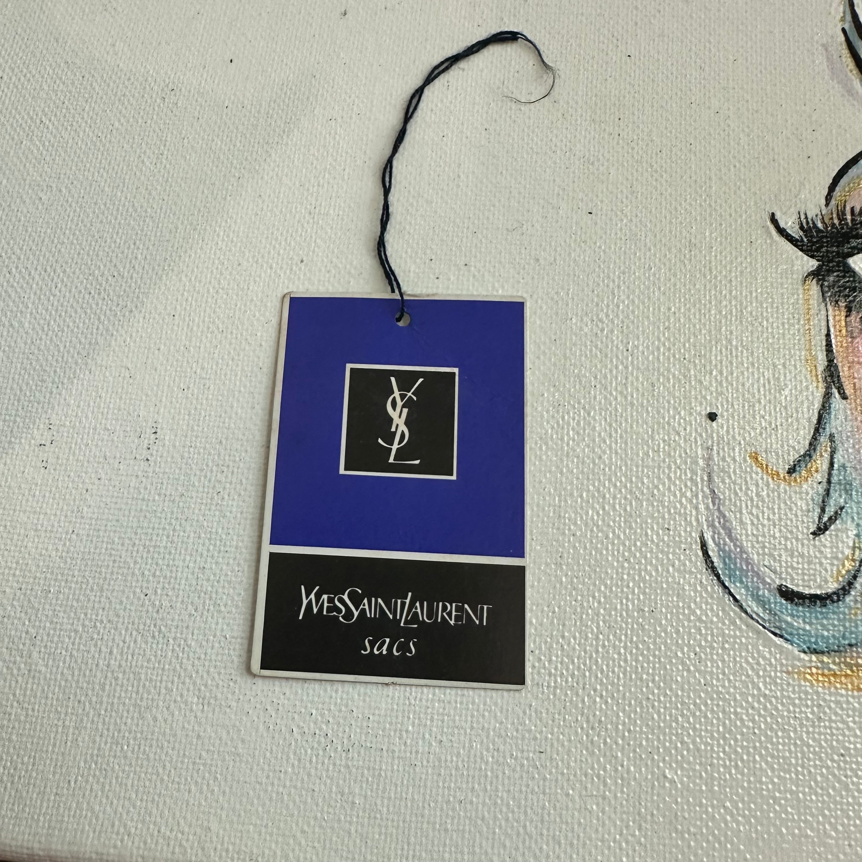 The Junco Crossbody - Vintage YSL in Navy