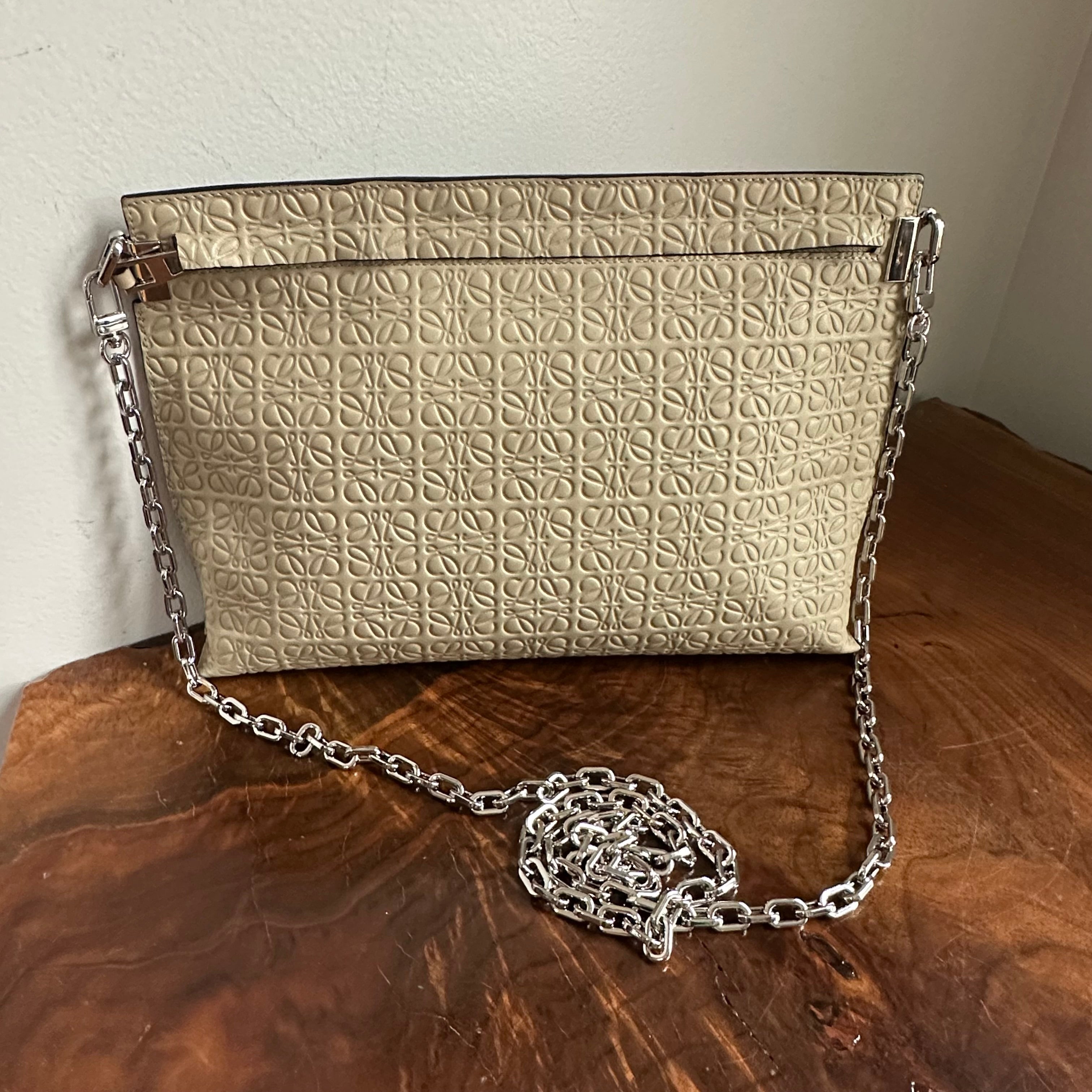 Repurposed Loewe Anagram Bag