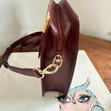 The Junco Crossbody - Vintage Cartier in Bordeaux