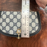The Junco Crossbody - Small Vintage Gucci (GG) Horsebit in Navy