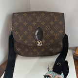 The Swift Crossbody GM - Vintage Monogram in Black
