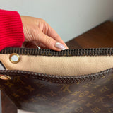 The Swan Crossbody - Vintage Monogram LV in Chocolate Brown