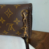 The Handmade Junco Crossbody - Vintage Monogram  LV in Dark Brown