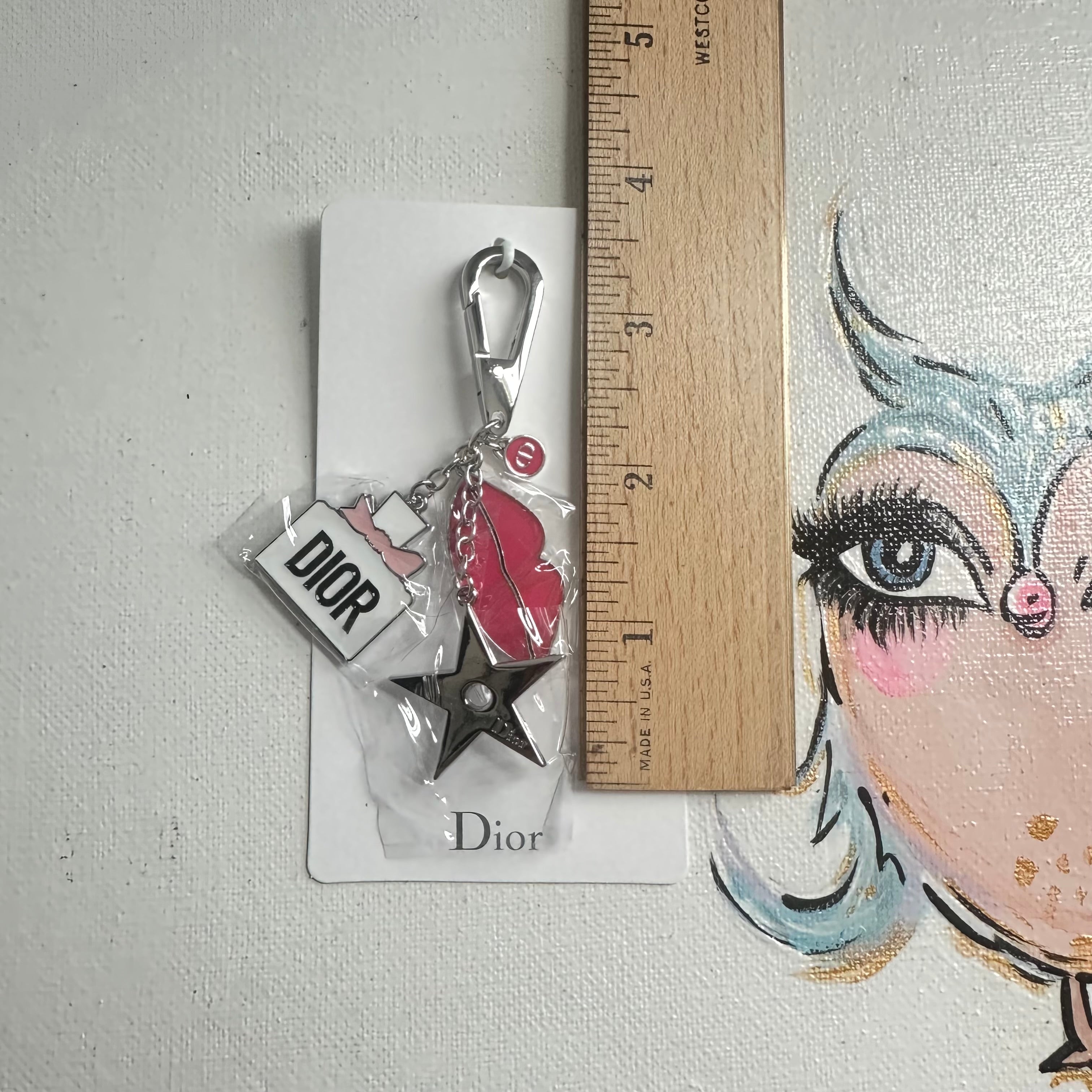 Dior Kiss Me Bag Charm Set
