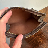 The Junco - Vintage Monogram Pouch