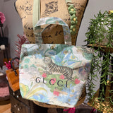 The Crossbody Tote Bag - Canvas Gucci Tiger