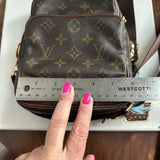 The Parrot Crossbody - Monogram in Brown