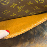 The Sparrow Crossbody - Vintage Monogram in Vachetta with Braiding
