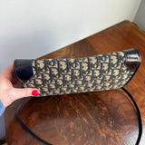 The Junco Shoulder Bag - Vintage Dior Trotter in Navy
