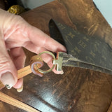 The Junco Wristlet - Vintage LV Monogram