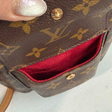 The Junco Crossbody - Vintage Monogram  LV in Vachetta