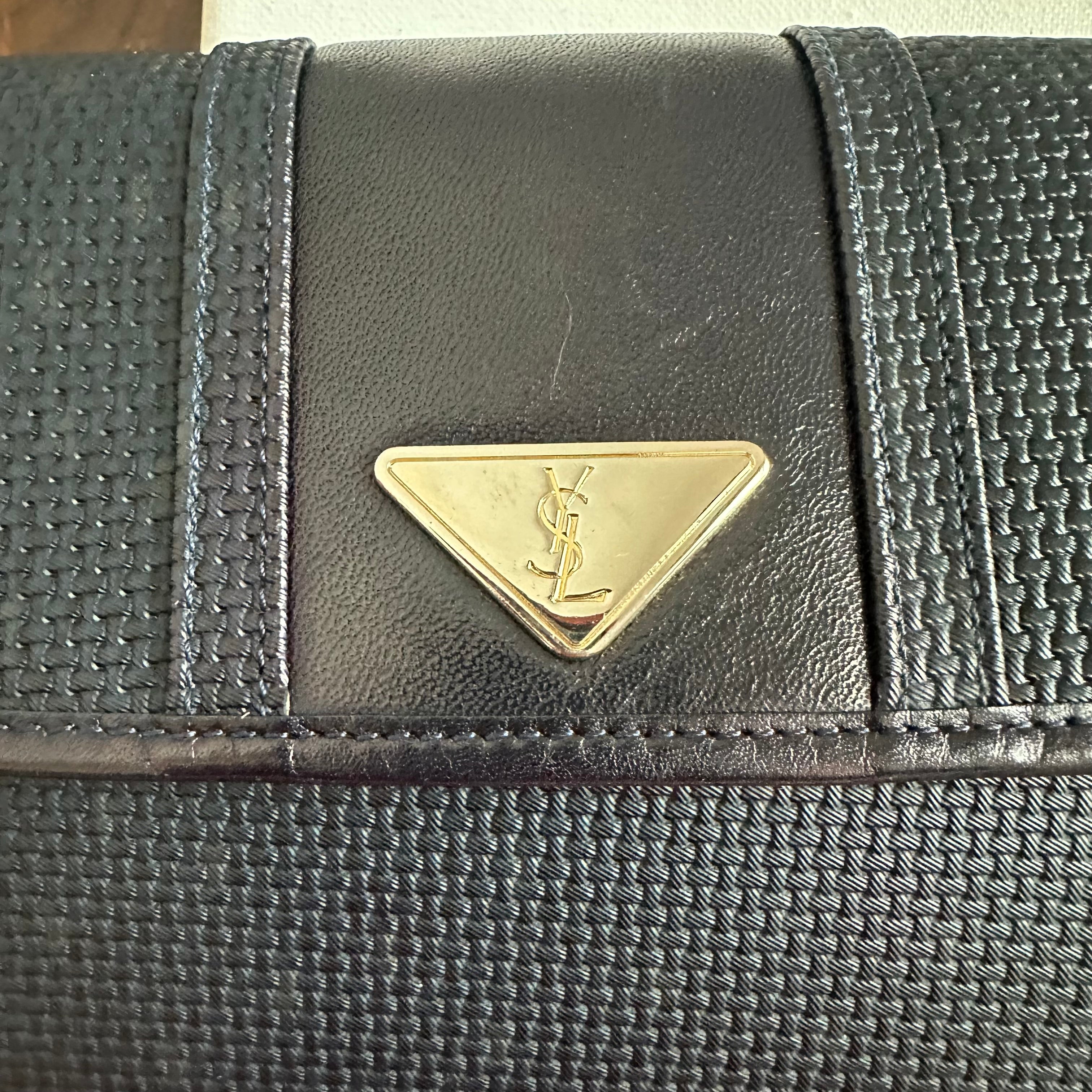 The Junco Crossbody - Vintage YSL in Navy