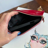 The Junco Shoulder Bag - Dior in Red