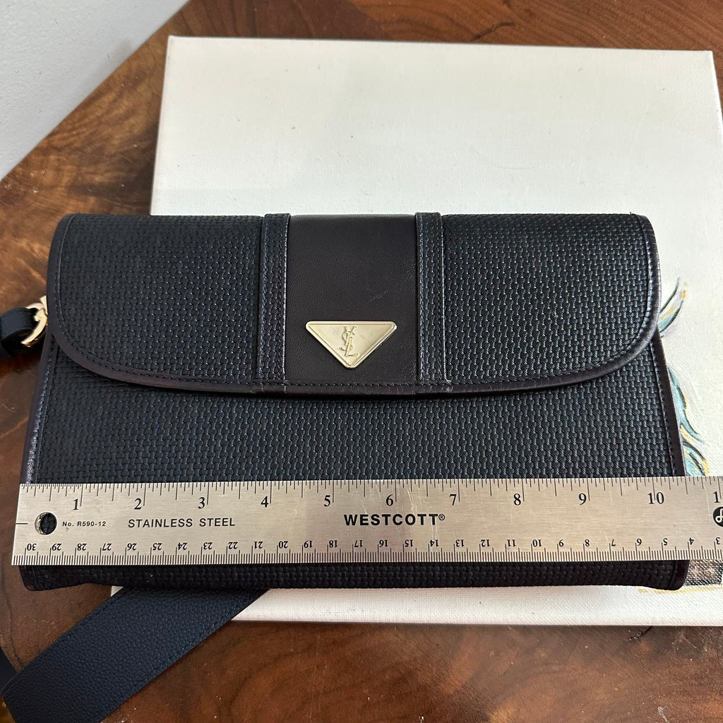 The Junco Crossbody - Vintage YSL in Navy