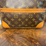 The Sparrow Crossbody - Vintage Monogram in Vachetta with Braiding