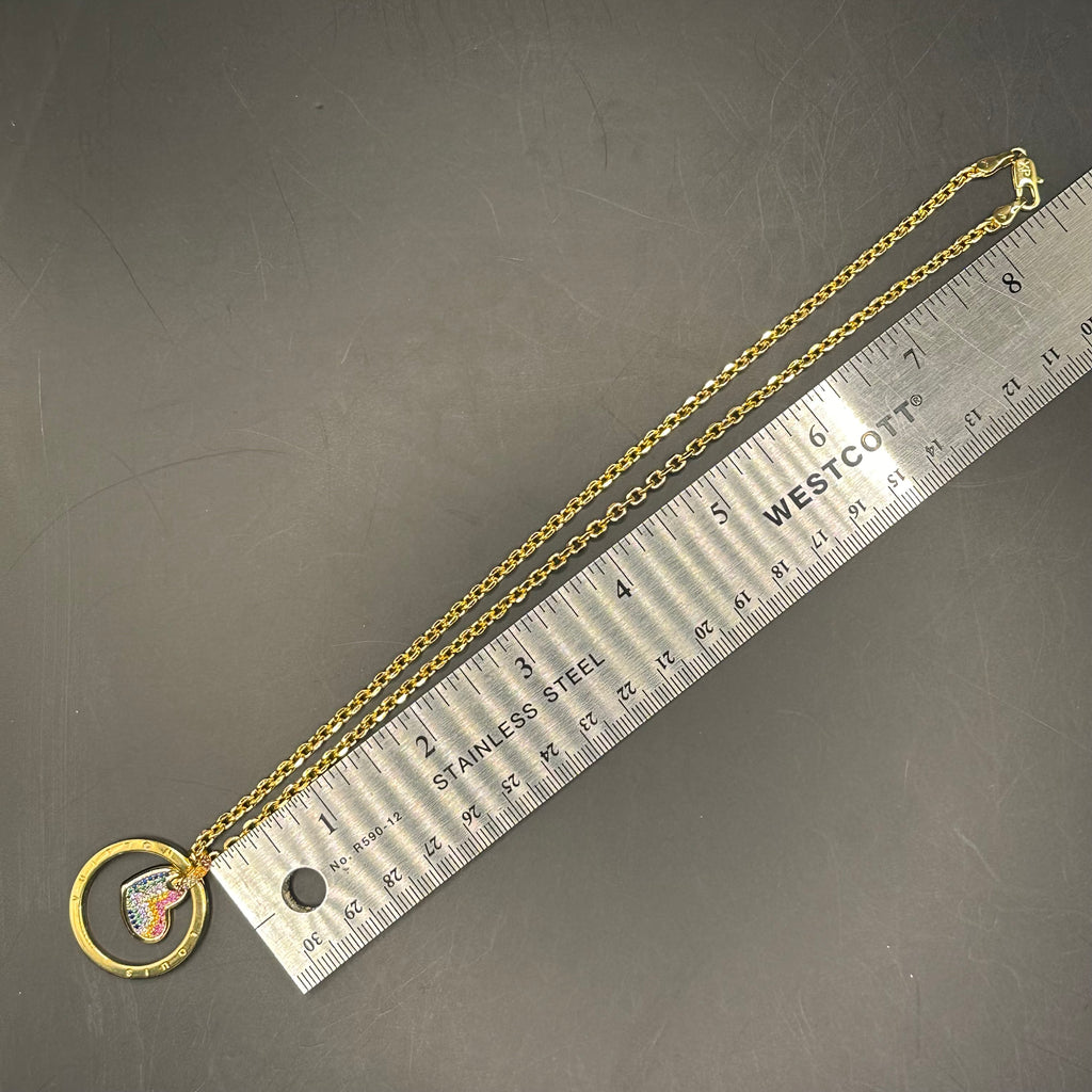 Repurposed Louis Vuitton Necklace