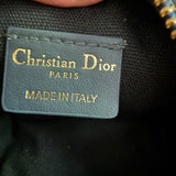 The Junco Crossbody - Dior Trotter Canvas in Navy (with TWO straps!)