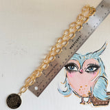 Repurposed LV Necklace