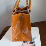 The Tote Bag - Classic Orange LV Bag (10x8x6)