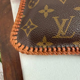 The Falcon Crossbody - Vintage Monogram in Light Tan