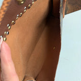 The Western Swan Crossbody - Vintage Monogram LV in Vachetta