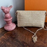 The Junco Crossbody Bag - Raffia Dior