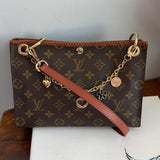 The Swan Crossbody - Vintage Monogram LV in Whiskey