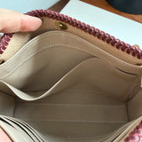 The Swan Crossbody - Vintage LV Monogram in Burgundy