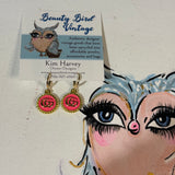 Bright Papaya GG Earrings