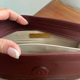 The Junco Crossbody - Vintage Cartier in Bordeaux