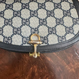The Junco Crossbody - Small Vintage Gucci (GG) Horsebit in Navy