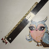 Sweet Like Candy - LV Charm Necklace with GF Paperclip Chain