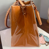 The Crossbody Tote Bag - Classic Orange LV Bag