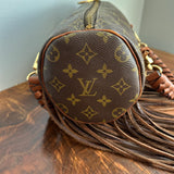 The Mallard Handbag - Vintage LV in Monogram with Fringe